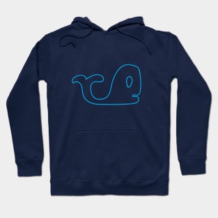 Blue whale Hoodie